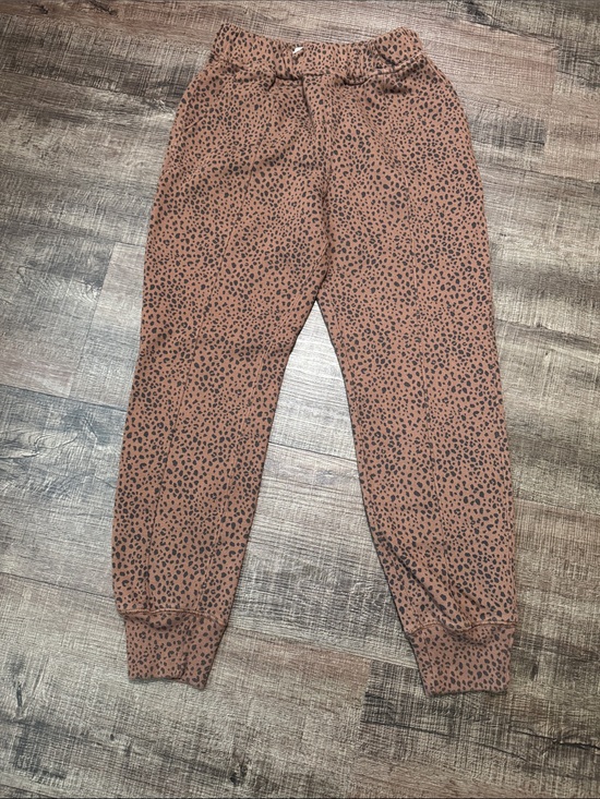 Abercrombie & Fitch Pants - Abercrombie & Fitch Rust Brown Leopard Joggers